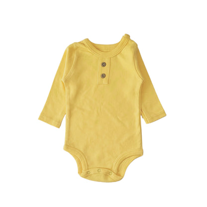 one piece colorful long sleeved baby bodysuits